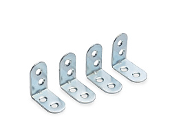 Кронштейн 30x30мм, цинк (пакет/4шт)