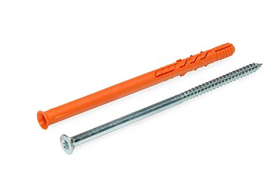 Рамный дюбель с пот/борт., шуруп потай TX, 10x160 RD-X, НЕЙЛОН ЕКТ (упак/25шт)