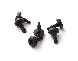 Саморез с цилиндрической головкой SSC, 3,8х11 сверло, фосфат (упак/15000шт)