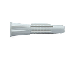 Дюбель универсальный 6x37 UKD с бортом, НЕЙЛОН KEW (упак/13.000шт)