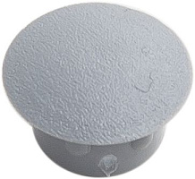 Заглушка декоративная под отверстие D8, темно-серая (упак/1.000шт)