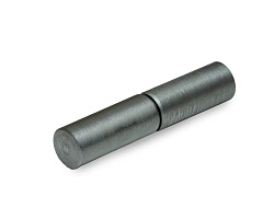 Петля гаражная с шаром 40x140, без покрытия, МОНТАЖ (пакет/1шт)