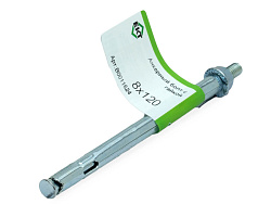 Анкерный болт с гайкой   8х120 (с этик./1шт)