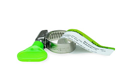 Хомут червячный (13-19 мм), ширина 9мм, тип бабочка, НЕРЖ.СТАЛЬ, W2, ЕКТ (с этик./1шт)