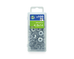 Шайба кровельная, 4,8х14 мм (упак/100шт) ЕКТ 