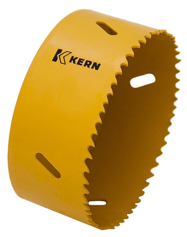 Коронка биметаллическая 95мм, глуб. 38мм, HSS M3 KERN (шт)