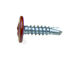 Саморез с п/ш SPS, сверло 4,2x16 RAL3011 (упак/10000шт)