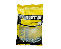 Мебельный винт KOMBI 5х8, цинк (упак/20шт)