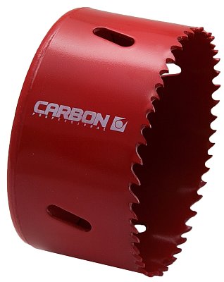 Коронка биметаллическая 76мм, глуб. 38мм, HSS M42 (HSS-Co 8%) CARBON (шт)