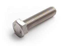 Болт с шестигранной головкой M8х25, DIN933, нерж. сталь (упак/5шт)