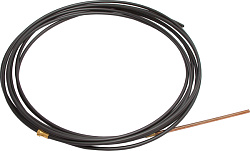 Канал подающий для алюм. проволоки d0.8-1.0мм, 5м, с хвостовиком, для горелок MIG/MAG, чёрный, KIRK (шт)