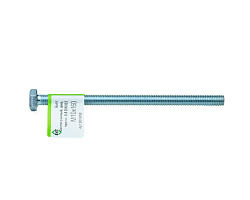Болт с шестигранной головкой М10х160, DIN933, прочн. 8.8, цинк, ЕКТ (с этик./1шт)