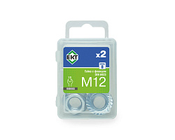 Гайка M12 с фланцем (упак/2шт)