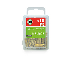 Латунная цанга M6, ЕКТ (упак/10шт)