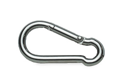 Карабин М4, DIN5299C, НЕРЖ. СТАЛЬ А4 (с этик./1шт)