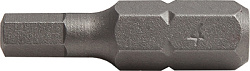 Насадка под внутренний шестигранник H5х25мм 1/4" S2 KERN (упак/2шт)