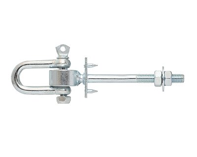Крепление для качелей SMD M12x120, белый цинк, ЕКТ (c этик./1шт)