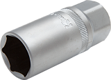 Головка сменная свечная 1/2" 21мм, 6-гранная, удлиненная, CrV KERN (шт)