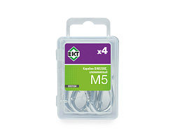 Карабин M5, DIN5299С, алюминиевый (упак/4шт)