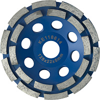 Круг алмазный шлифовальный 180x22x6мм, двухрядный сегмент KERN (шт)