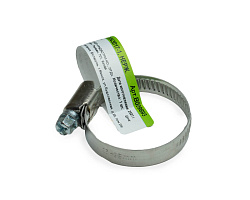 Хомут червячный (25-38 мм), ширина 9 мм, DIN3017-1, НЕРЖ. СТАЛЬ, W2, ЕКТ (с этик./1шт)