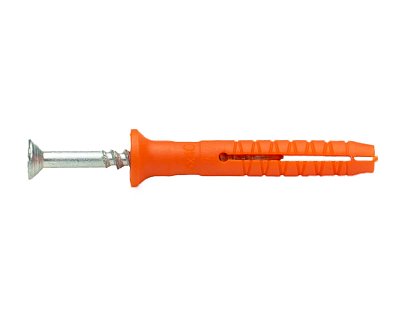 Дюбель-гвоздь GL, 6x40 потай, п/п, оранж. ЕКТ (упак/3.200шт)