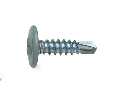 Саморез с п/ш SPS, сверло 4,2x16 RAL7004 (упак/500шт)