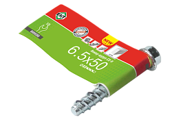 Анкер-шуруп с шестигр. головкой CS-H 6.5х50 (с этик./1шт)