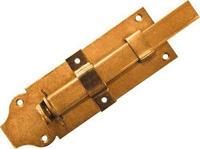 Задвижка фиксируемая с плоской щеколдой 180x60x5 ZFPC-180 (шт)