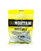 Винт 6х40 потай, цинк, DIN 965 (пакет/10шт)