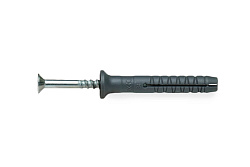 Дюбель-гвоздь GL, 6x40 потай, п/в, МОНТАЖ (упак/3.200шт)