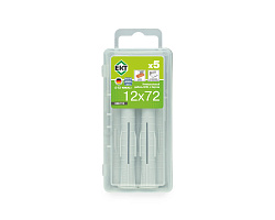 Универсальный дюбель с бортом KEW UKD 12x72, (упак/5шт) НЕЙЛОН