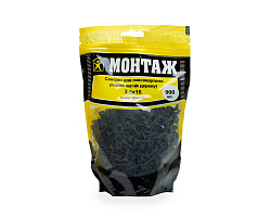 Саморез для гипсокартона 3.5x16, редкий шаг (к дереву), фосфат, дой-пак M, МОНТАЖ (пакет/900шт)