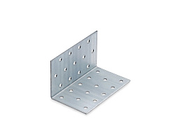 Уголок крепежный равносторонний 60x60x100x2,0 мм KUR-60-100 (упак/50шт)