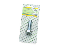 Болт шестигранный 20х 55, цинк, прочн. 8.8 DIN 933 (упак/1шт)