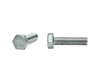 Болт с шестигранной головкой M8х30, DIN933, НЕРЖ. СТАЛЬ (упак/4шт)