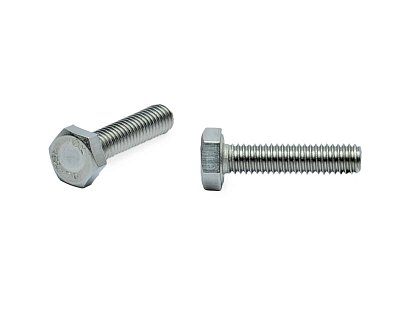 Болт с шестигранной головкой M6х25, DIN933, НЕРЖ. СТАЛЬ, ЕКТ (упак/10шт)