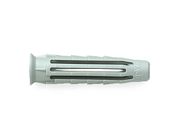 Дюбель универсальный 6x30 T88 с бортом потай, НЕЙЛОН (упак/100шт)