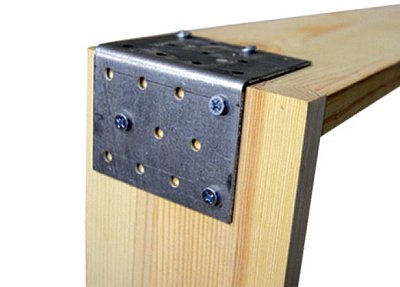 Уголок крепежный 50x50x35x2,0 мм KU-50 (шт)