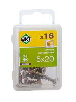 Саморез, желтый цинк 5,0 х20 (упак/16шт)