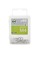 Шайба плоская М4, DIN125A, НЕРЖ. СТАЛЬ, ЕКТ (упак/40шт)