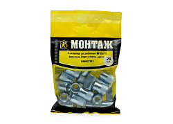 Заклепка резьб. M10х19.5E/1035, ст.,оцинк.,уменьш.борт,насечка на теле (упак/20шт)