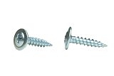 Саморез с прессшайбой 4.2x19, острый, цинк, дой-пак M, МОНТАЖ (пакет/230шт)