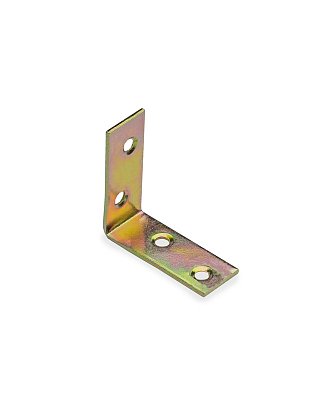 Узкий уголок 40x40x17/1,5 KW2/O, желтый цинк (шт)
