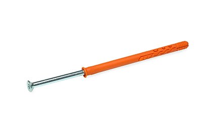 Рамный дюбель с пот/борт., шуруп потай TX, 10x140 RD-X, НЕЙЛОН ЕКТ (упак/25шт)