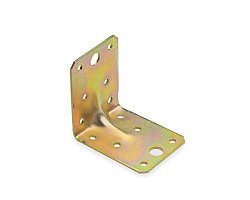 Усиленный уголок 70x70x55/2 KPL2, желтый цинк (шт)