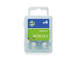 Гайка врезная М10х12.5, оцинк. (упак/4шт) ЕКТ