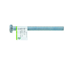 Болт с шестигранной головкой М12х140, DIN933, прочн. 8.8, цинк, ЕКТ (с этик./1шт)