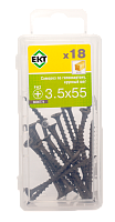 Саморез по ГК, крупный шаг 3,5х55 (упак/18шт)