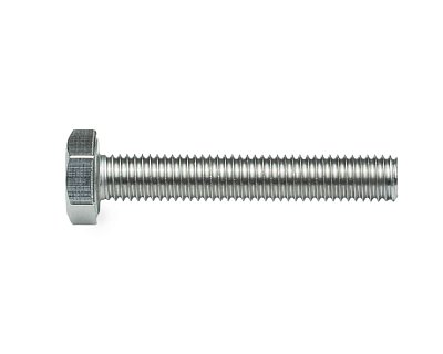 Болт с шестигранной головкой M12х180, DIN933, НЕРЖ. СТАЛЬ (упак/140шт)